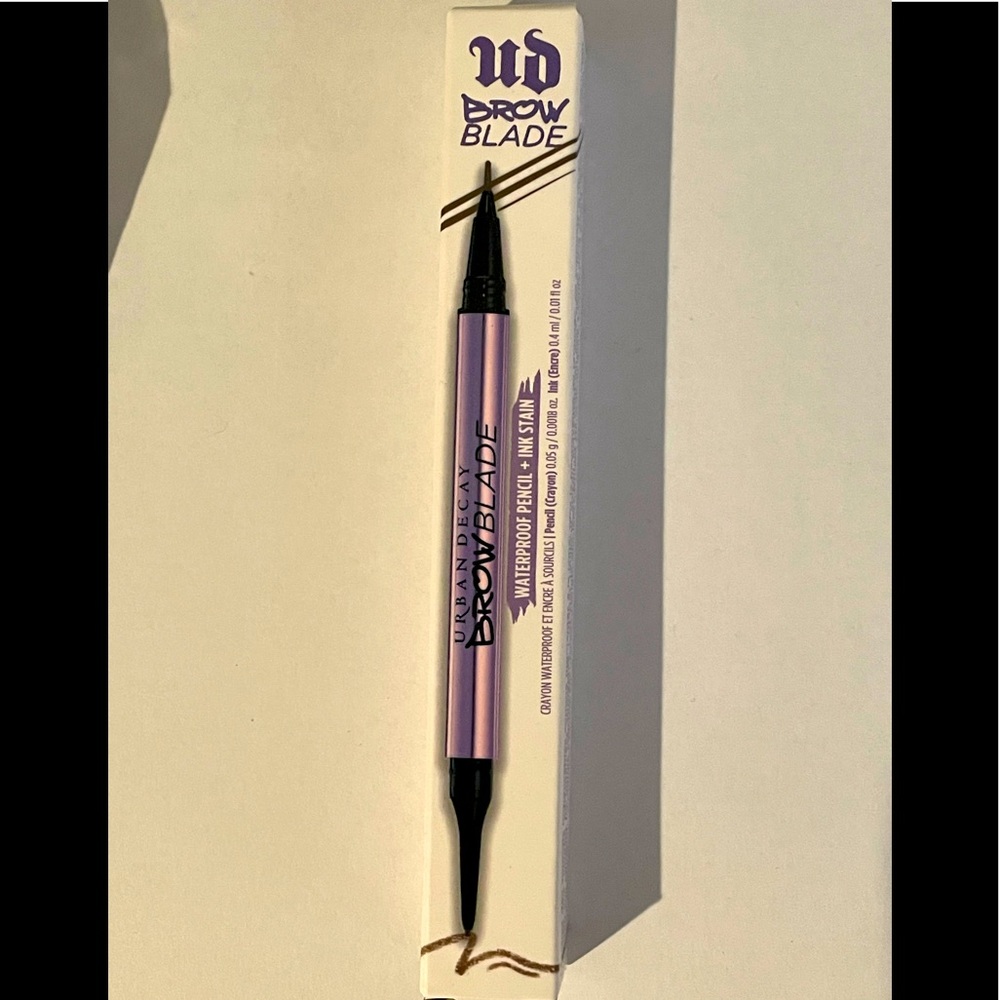 URBAN DECAY BROW BLADE WATERPROOF PENCIL + INK STAIN - BRUNETTE BETTY (BNIB)